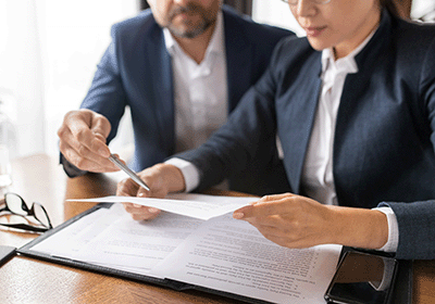 Professionals review policy document