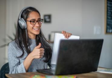 Teacher instruction to a virtual classroom