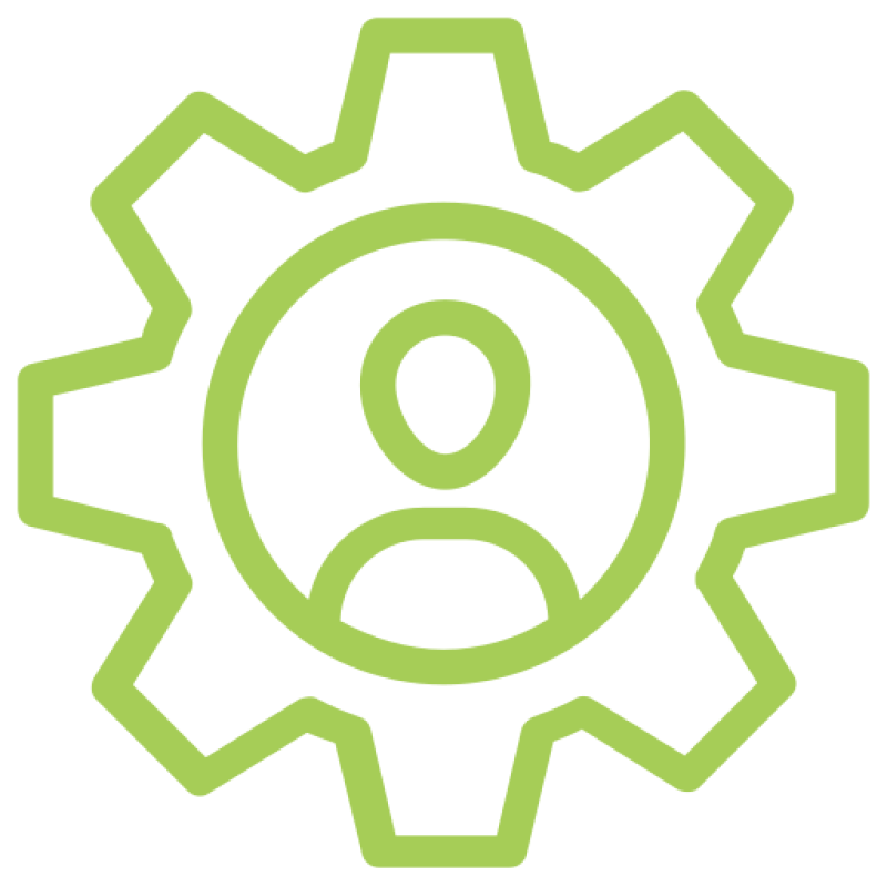 gear with manager in the middle